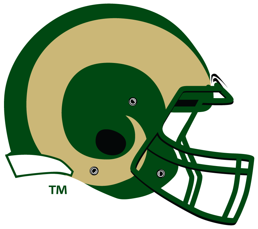 Colorado State Rams 1993-2014 Wordmark Logo 05 vinyl decal